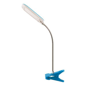 Lampka biurkowa LED DORI 6W niebieski IDEUS