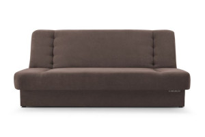 CYPRUS sofa rozkładana z pojemnikiem na pościel brąz ( soro 28)