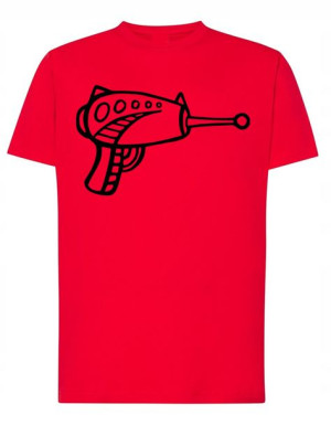 T-Shirt męski fajny nadruk Broń BLASTER r.3XL