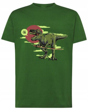 T-Shirt męski fajny nadruk DINOZUAR r. 3XL