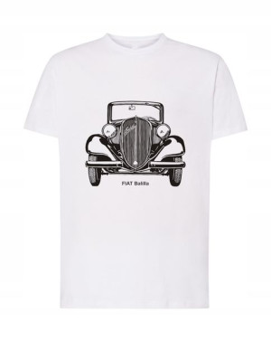 T-Shirt męski Fiat 508 Balilla Retro Rozm.S