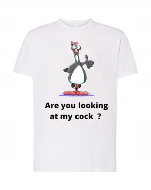 T-Shirt męski gapisz mi się na ptaka ? Rozm.5XL