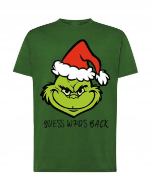 T-Shirt męski Grinch Świąt nie będzie R.XS