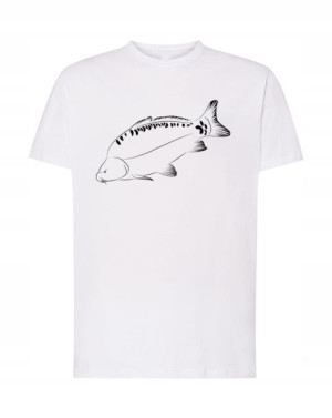 T-Shirt męski karp wędkarz 4XL