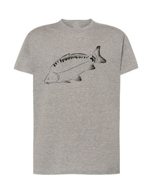 T-Shirt męski karp wędkarz M