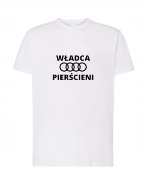 T-Shirt męski koszulka dla fana audi Rozm.XXL