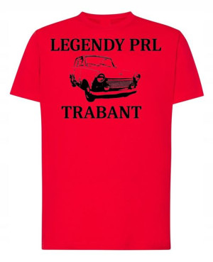 T-Shirt męski Legendy Prl Trabant R.XL