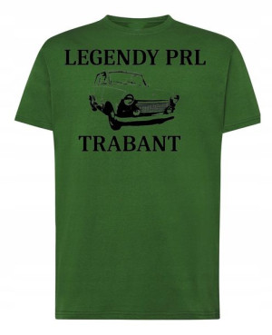 T-Shirt męski Legendy Prl Trabant R.XS