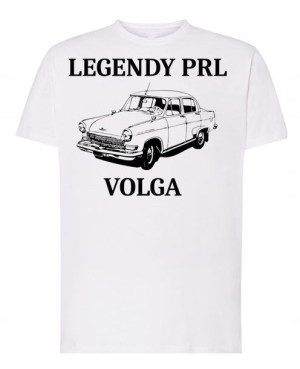 T-Shirt męski Legendy PRL Volga Rozm.XS