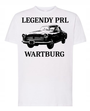 T-Shirt męski LEGENDY PRL WARTBURG R.XL