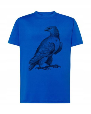 T-shirt Męski Logo Duży Orzeł Nadruk R. 4xl