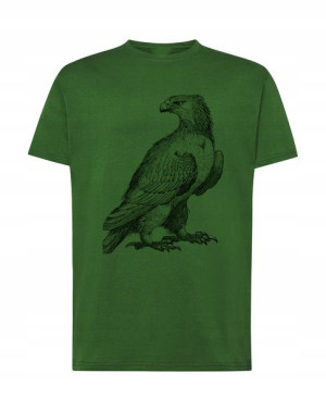T-shirt Męski Logo Duży Orzeł Nadruk R. 5xl