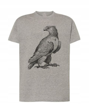 T-shirt Męski Logo Duży Orzeł Nadruk R. M