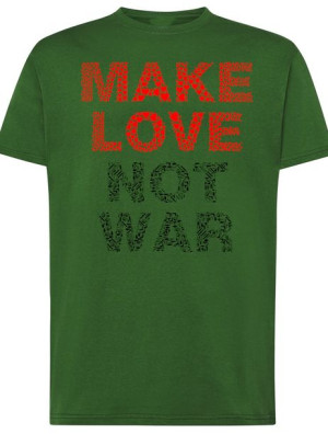 T-Shirt męski Make Love Not War R.L