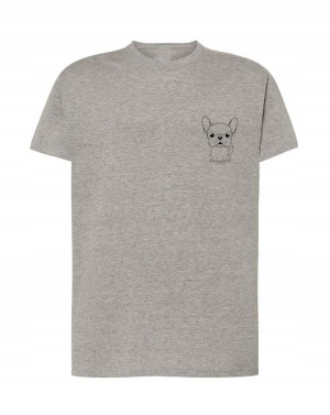 T-shirt Męski Mały Piesek Logo Szczeniak Rozm 4xl