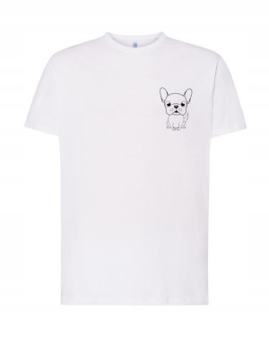 T-shirt Męski Mały Piesek Logo Szczeniak Rozm Xl