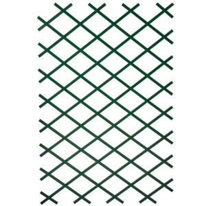 Ogrodowe kratki do pnączy, 2 szt., 100x200 cm PVC, zielone