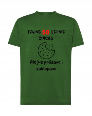 T-Shirt męski na 50 urodziny Rozm.5XL