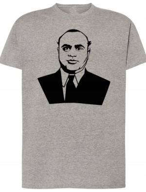 T-Shirt męski nadruk Al Capone Rozm.L
