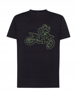 T-Shirt męski nadruk Cross Offroad Rozm.5XL