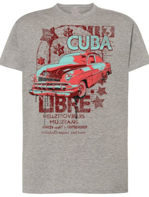 T-Shirt męski nadruk Cuba Libre Rozm.3XL