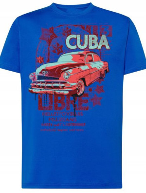 T-Shirt męski nadruk Cuba Libre Rozm.5XL