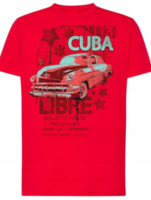 T-Shirt męski nadruk Cuba Libre Rozm.M