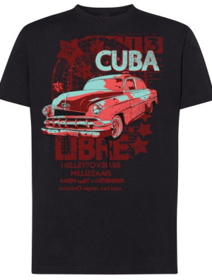 T-Shirt męski nadruk Cuba Libre Rozm.XS