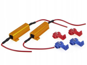 2x Rezystor Opornik Oszukiwacz Canbus Led 25 Ohm