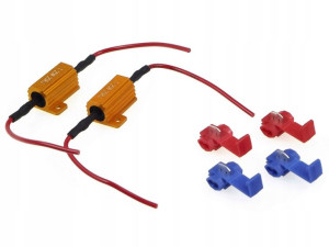 2x Rezystor Opornik Oszukiwacz Canbus Led 25 Ohm