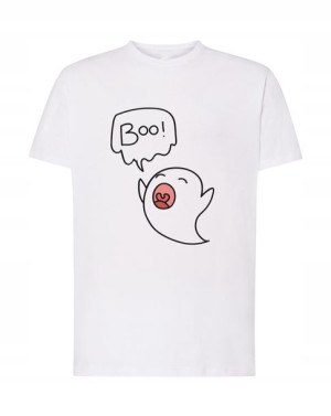 T-Shirt męski nadruk Duszek Boo Rozm.XL