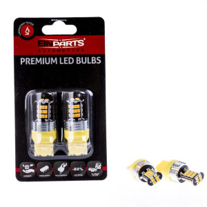 Żarówki 12v Led Kierunkowskazy W21w Pomarańczowe