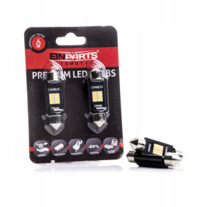 Żarówki 12v Led Rurkowe C5w C10w Canbus 5000k 39mm