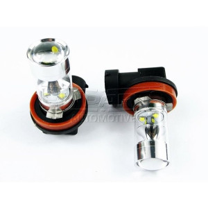 Żarówki Do Auta Led 12v H8 Cree Xb-d 6000k