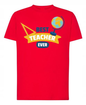 T-Shirt męski nadruk Dzień Nauczyciela R.M