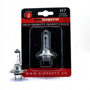 Żarówki Einparts H7 12v 55w