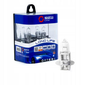 Żarówki H3 +130% 12v 55w 3000k Spcarco