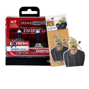 Żarówki H7 12v 55w Extremo 100% Xenon Efekt Zapach