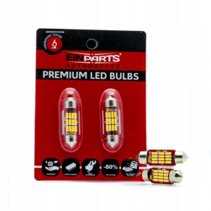 Żarówki Rurkowe Led 12/24v C5w Canbus 5000k 36mm