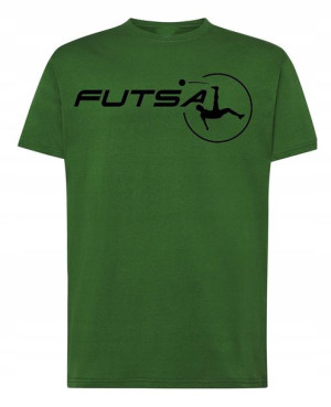T-Shirt męski nadruk Futsal R.3XL