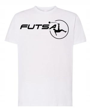T-Shirt męski nadruk Futsal R.3XL