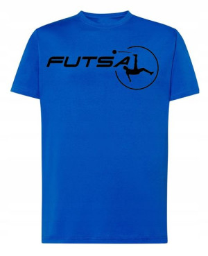 T-Shirt męski nadruk Futsal R.4XL