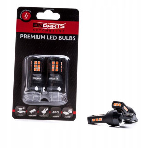 Żarówki Samochodowe Led 12v W21 5w Canbus Czerwone