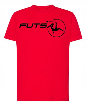 T-Shirt męski nadruk Futsal R.XL