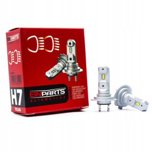 Żarówki Żarówka Led H7 Px26d Krótkie Mocne 6000k