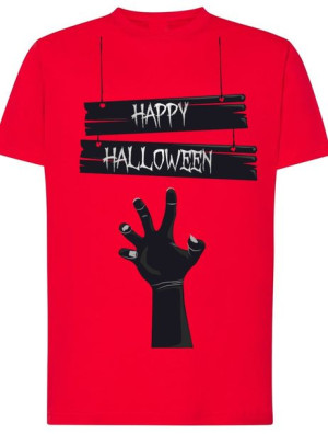 T-Shirt męski nadruk Happy Halloween Rozm.5XL