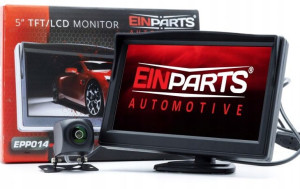 Zestaw Kamera Cofania Hd + Ekran 5" Lcd Tft