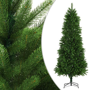 Sztuczna choinka z realistycznymi igłami, 240 cm, zielona