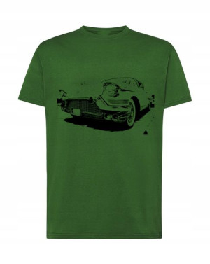 T-Shirt męski nadruk Klasyczne Auto Rozm.3XL