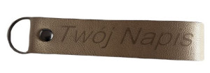 Smycz brelok do kluczy z Twoim napisem logo grawer